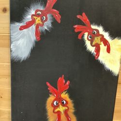 Original Chicken 🐓 Painting 