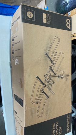 New CyclingDeal 2-Bike Hitch Platform Rack