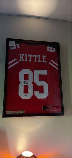 Sighed George kittle shadow box.