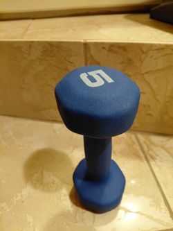 5lb Blue Dumbbell
