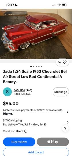 ‘53 Chevrolet Bel-Air  1:24 scale