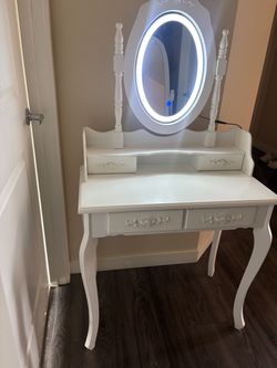 Vanity with light