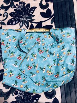 Women’s Hand Made Tote Bags With Extra Bag