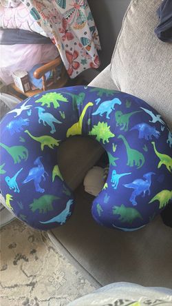Dinosaur Print Nursing Pillow