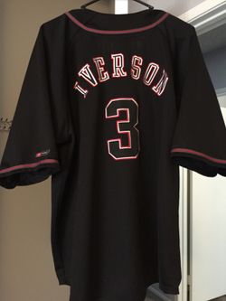 Allen Iverson Baseball Jersey