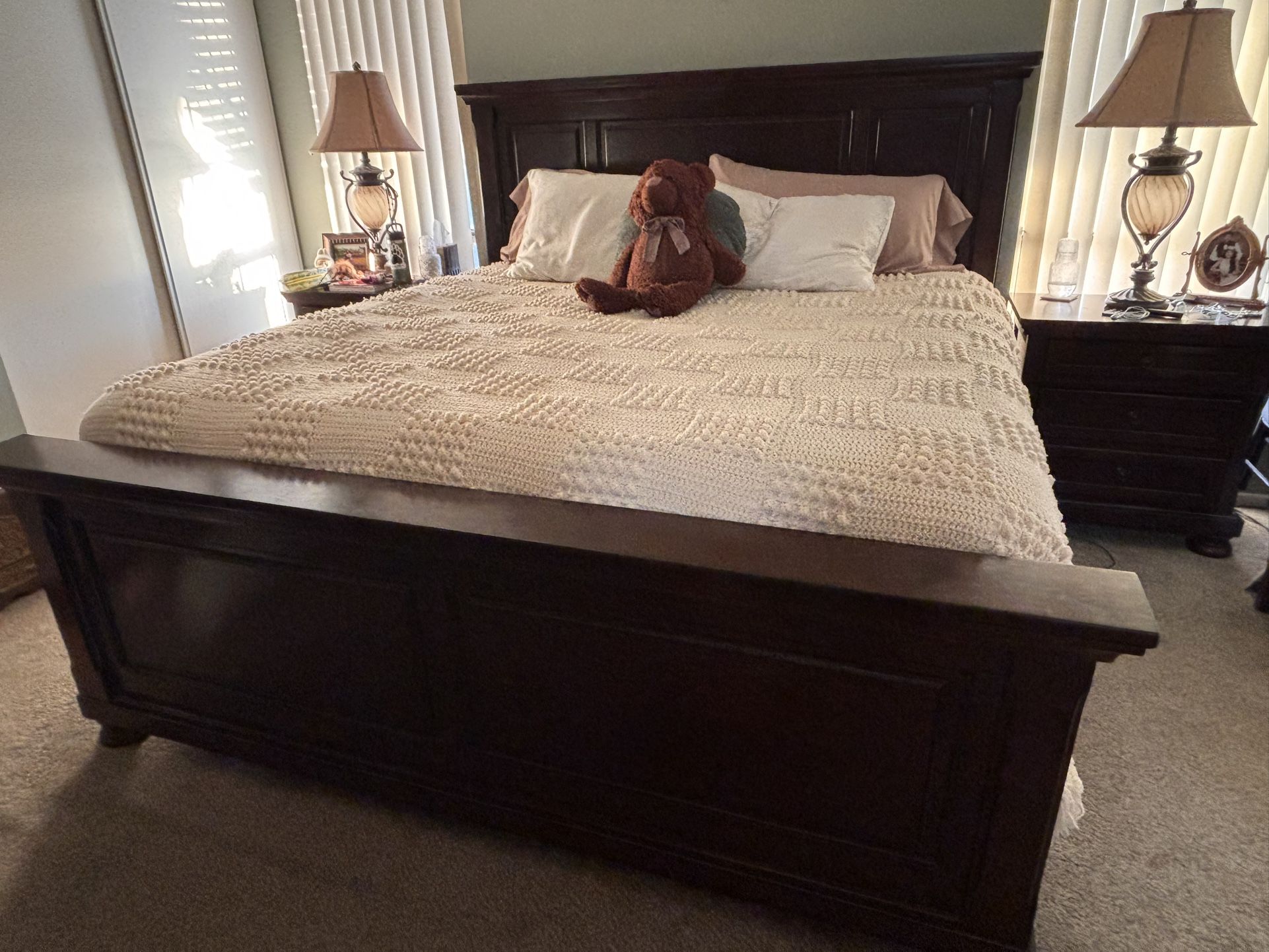 Ashley King Bed Frame