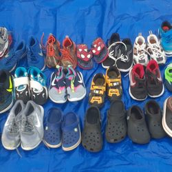 24 Pairs of Children's Shoes 