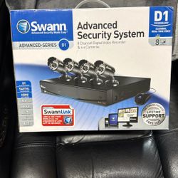 New Swann Security Camera System  4 Cameras