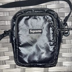 Black Supreme Cordura Crossbody Bag 