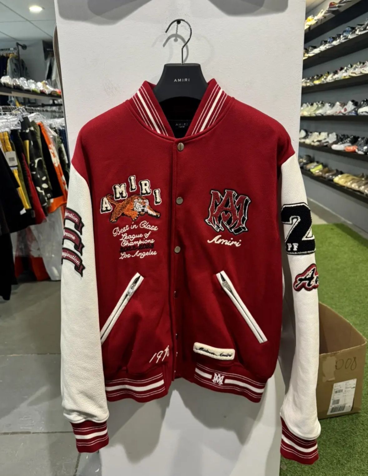Amiri varsity jacket