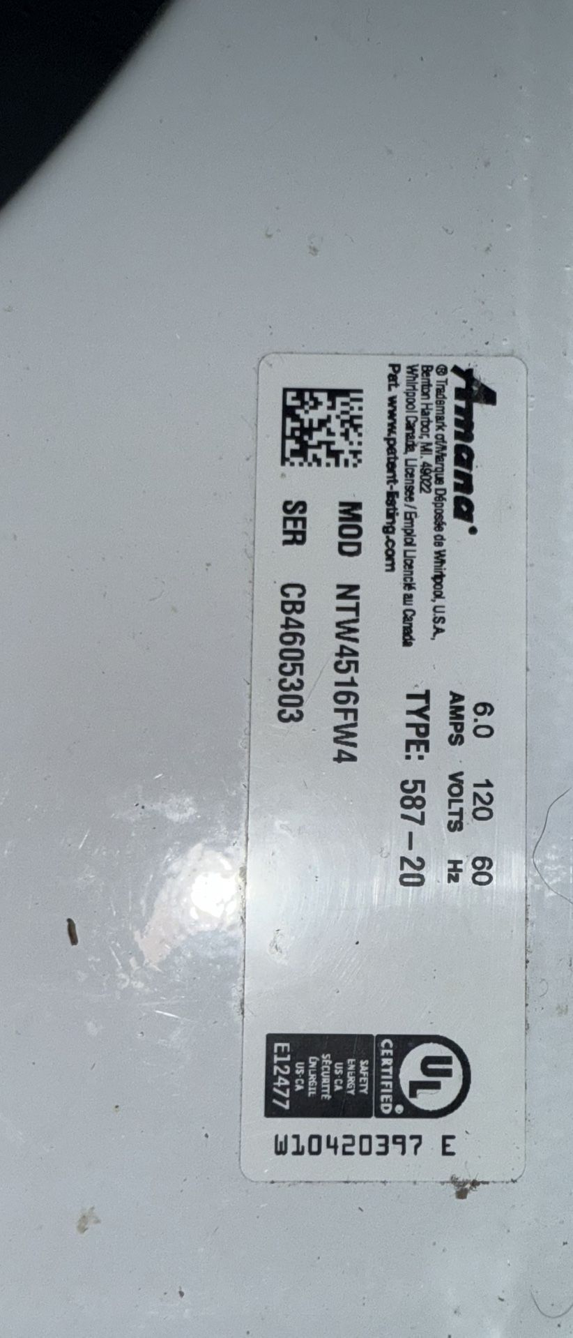 Washer and Dryer For Sale