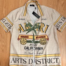 Amiri Burberry Dress Shirt