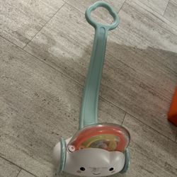 push toy rainbow