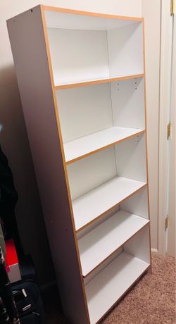 White Shelving Unit