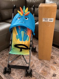 NEW Cosco Stewie Stegosaurus Umbrella Stroller – $30