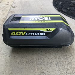 Ryobi 4AH - 40V Lithium Battery 