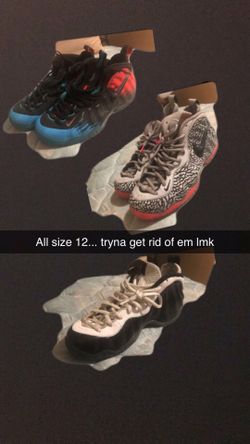 Size 12 foamposites