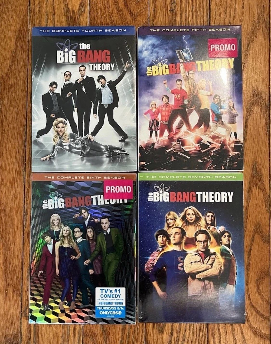 Big Bang Theory DVD TV Show Lot Set Bundle Seasons 4-7 4 5 6 7 New Sealed