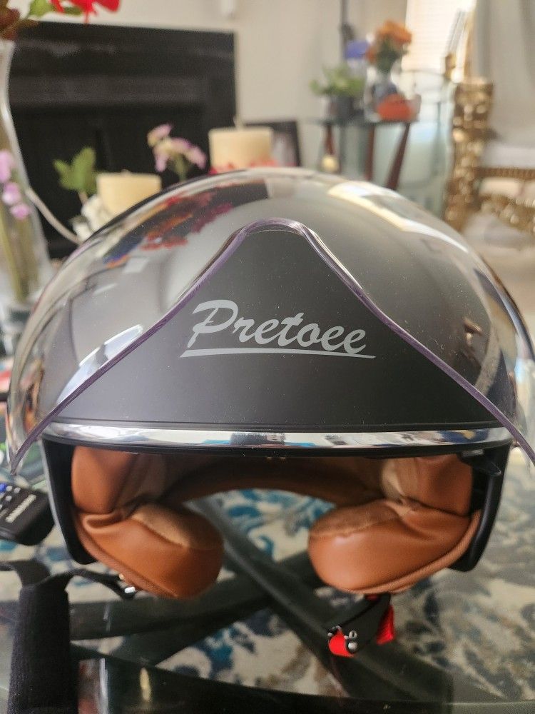 Open Face Motorbike Helmet