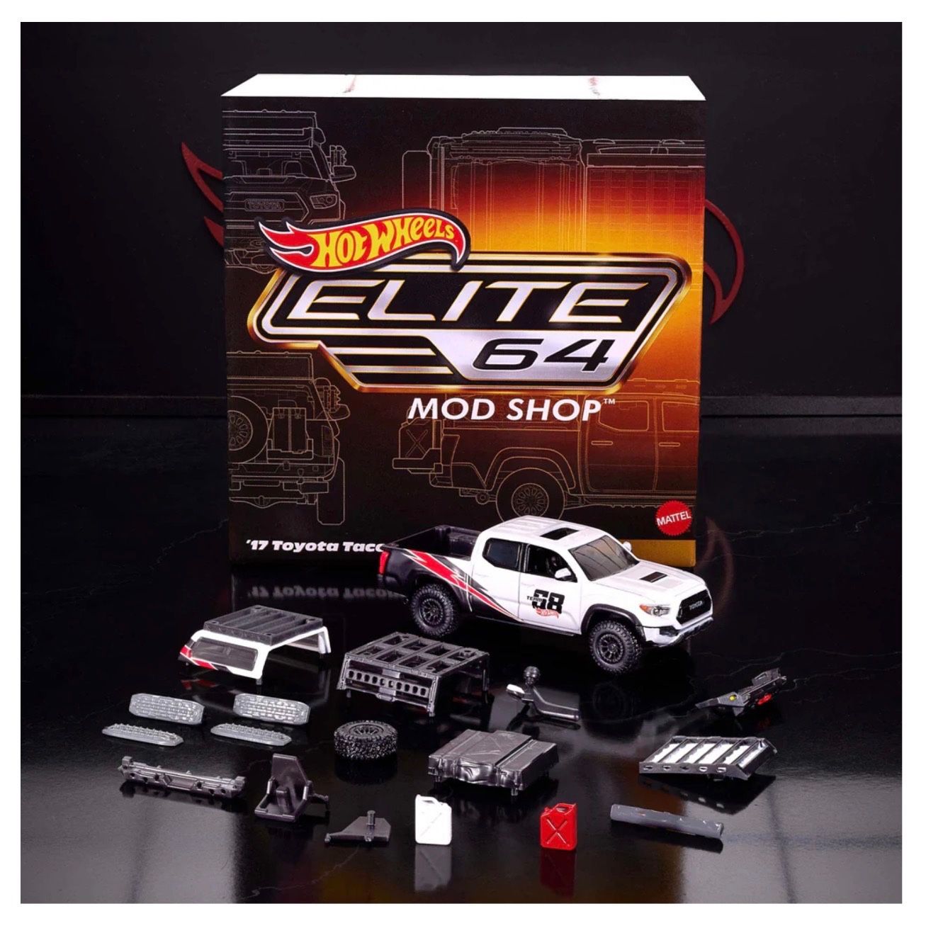 Hot Wheels Elite 64 Mod Shop '17 Toyota Tacoma