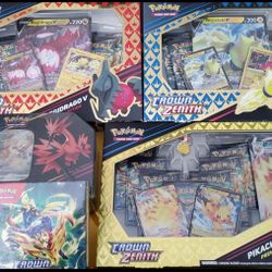 Pokemon Crown Zenith Sealed BUNDLE