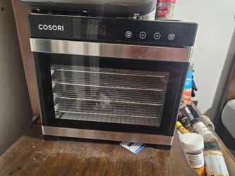 Cosori Food Dehydrator, 6 Stainless Steel Trays with 6.5 ft² Drying Space