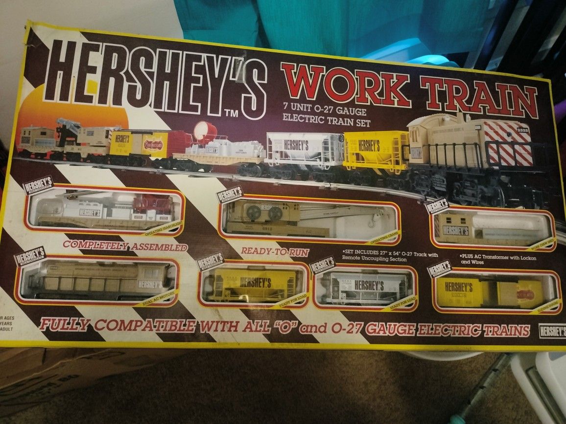 Vintage Hershey Work Train
