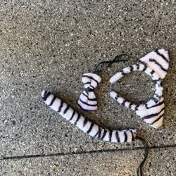 Cat Accessories Or Zebra For Halloween Costume 