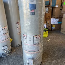 New 40 Gallon Gas Water Heater Bradford White 