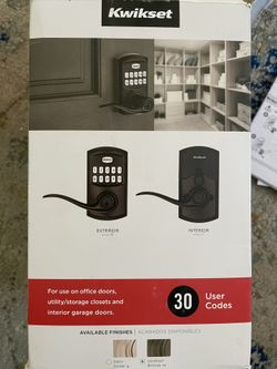 Kwikset Keyless Entry Lock