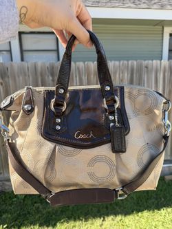 Coach Ashley Dotted Handbag