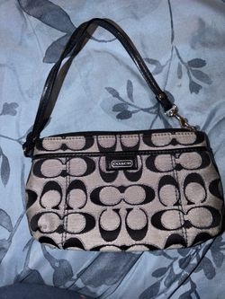 Mini coach wristlet
