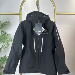 Arcteryx Men's and Women's Windbreaker Hooded Waterproof Jacket Size: L