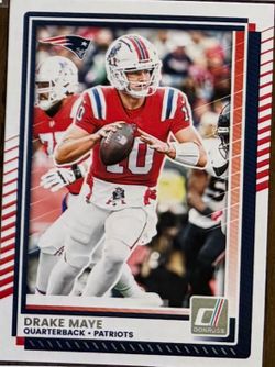 Drake Maye Donruss Optic