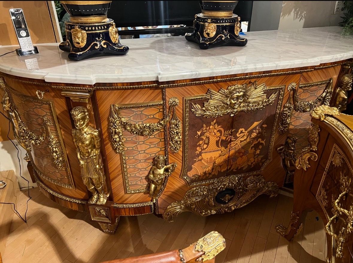 French Solid Brass Ormolu