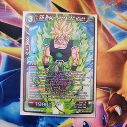 Pre-Release SS Broly Unchained Might $10