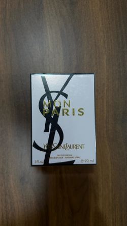 90 ml (3 fl. oz) bottle of Yves Saint Laurent Mon Paris Eau de Parfum.