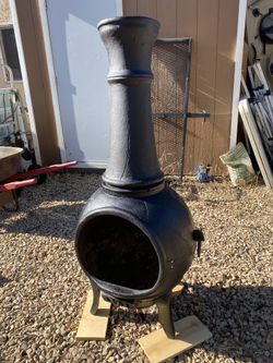 Fire Pit Fire Place Chiminea Style