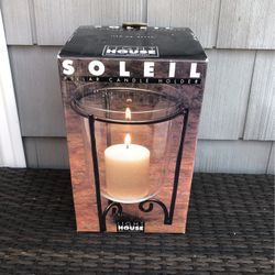 Soleil Pillar Candle Holder