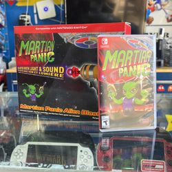 Martian Panic Complete w/Blaster - Nintendo Switch 
