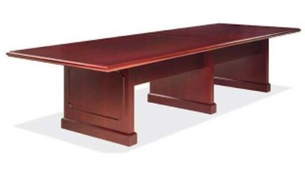 12 Ft Mahogany Conference Table – Executive Style 