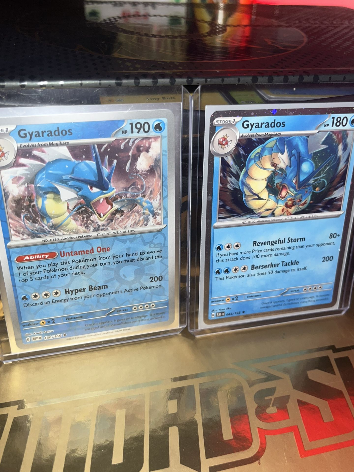 Gyarados Pokémon Cards