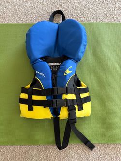 Like New O’Neill Infant Life Vest, Swimming Vest, Life Jacket, Used Once, USCG Approved