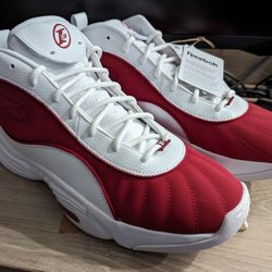Reebok Allen Iverson OG Answer IV Men's 10.5 and Reebok Answer 3  Flash Red Men's Size