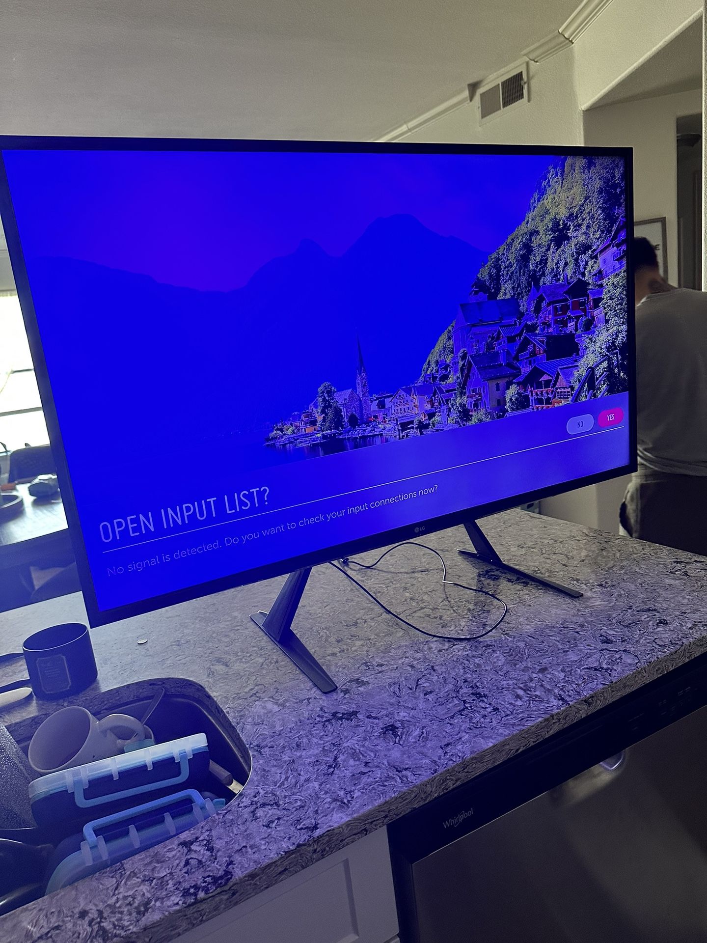 55” LG Smart TV UHD