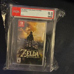 Zelda breath of the wild PSA 9.8