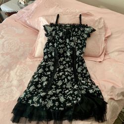 Black And White Print Dress Size Small