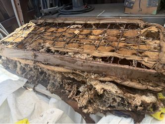 1948 chevy front seat bottom n back no frame