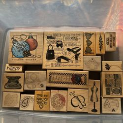 Rubber Stamp Lot