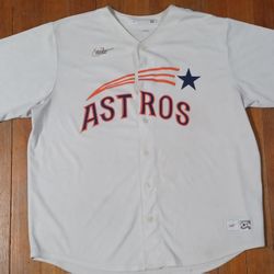 Houston Astros Men's Size 2XLARGE Nike Copperstown Collection Jersey 
